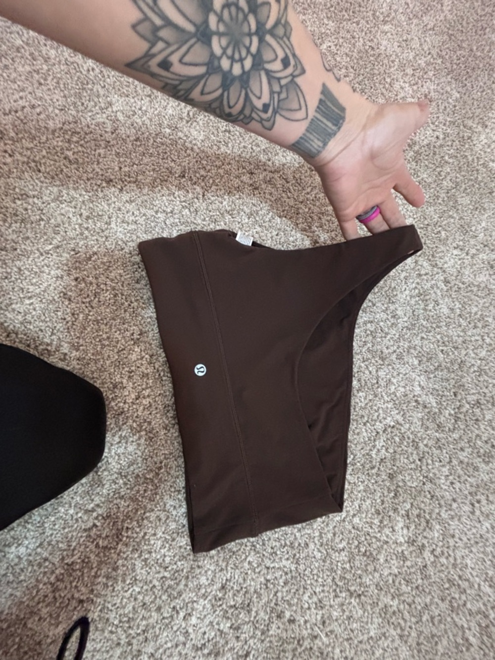 Lululemon Brown Athletic Sports Bra